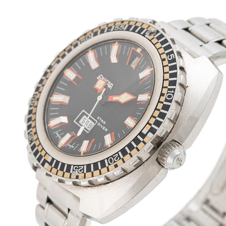 Enicar, Sherpa Star Diver, armbandsur, 44 mm.