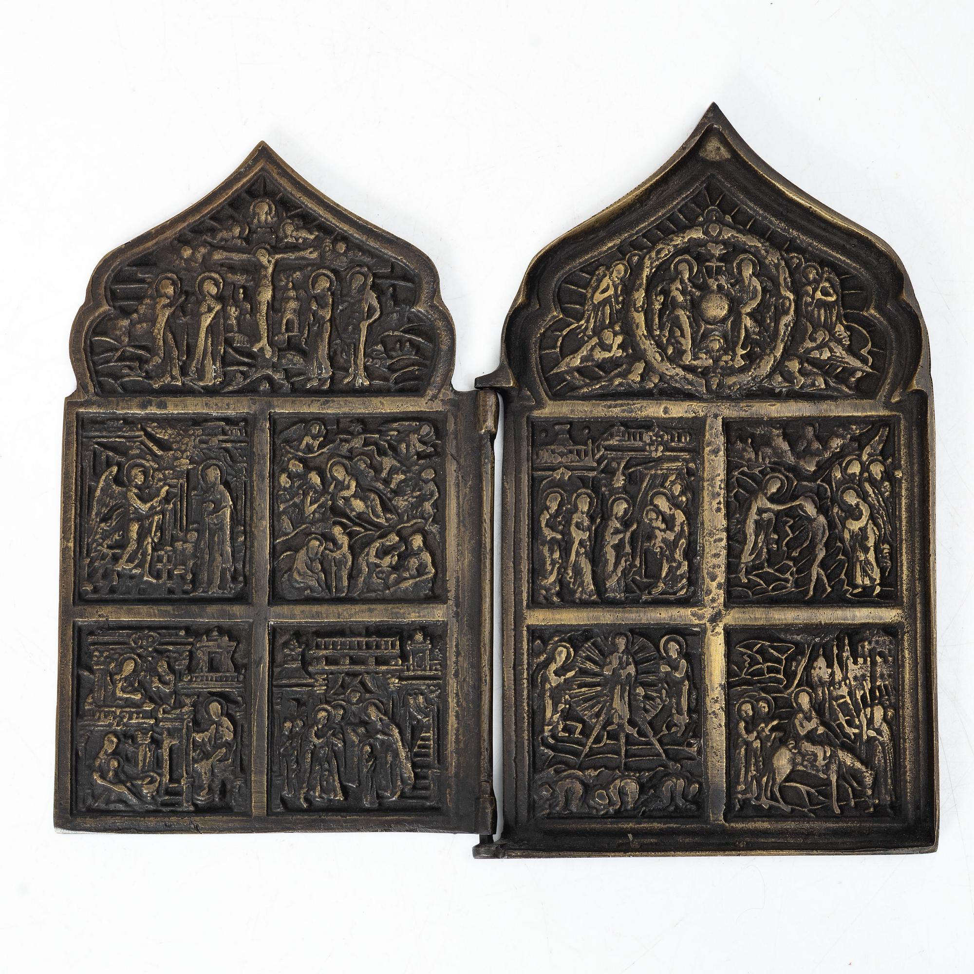 A travel icon, Russia, 19th century.