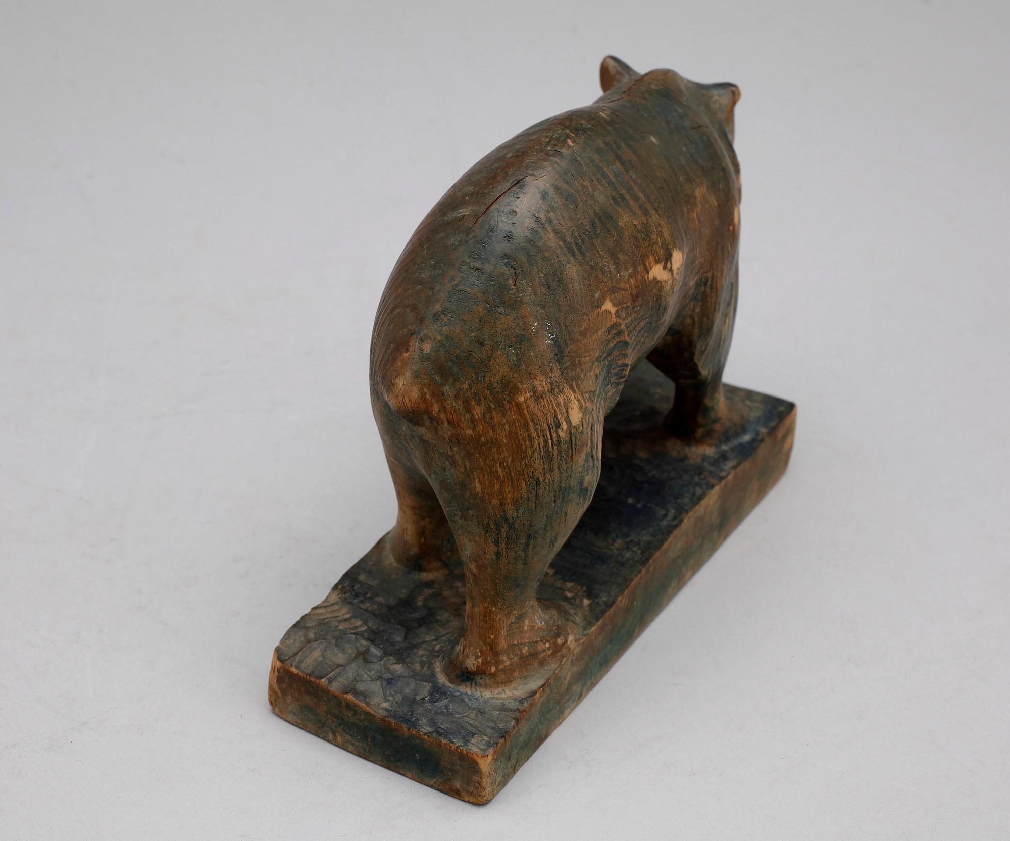 OKÄND KONSTNÄR, trä, skulptur, 1800/1900-tal.