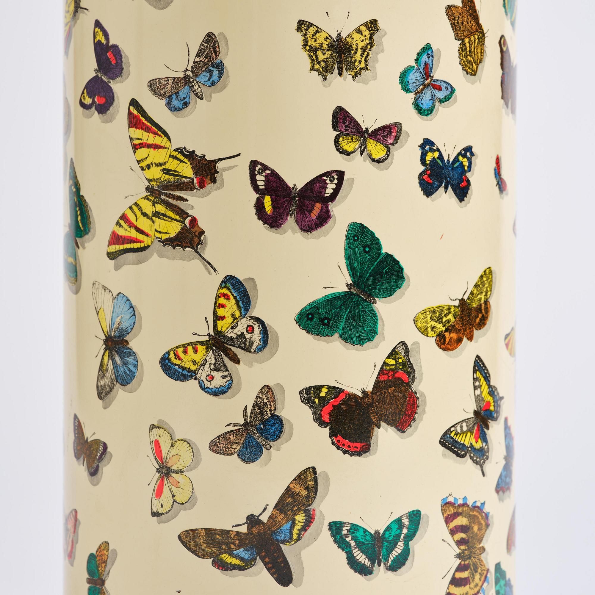 Piero Fornasetti, paraplyställ med lock, Milano, Italien.