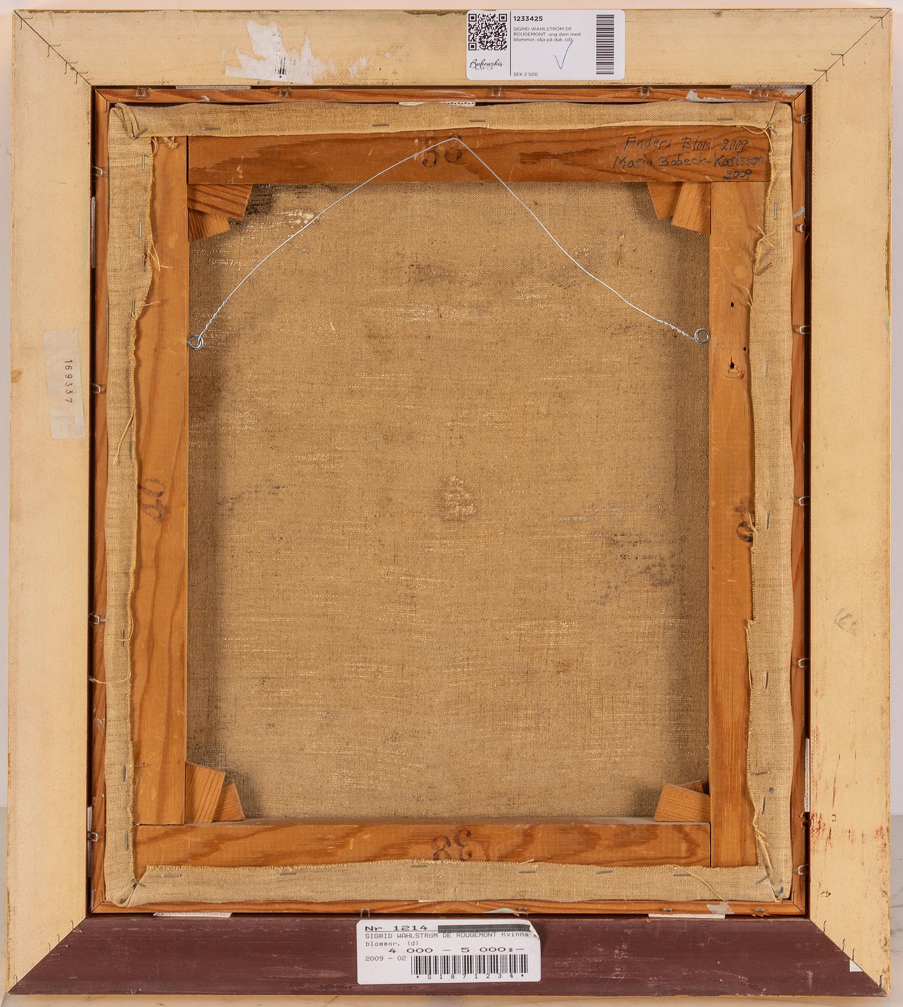 SIGRID WAHLSTRÖM DE ROUGEMONT,