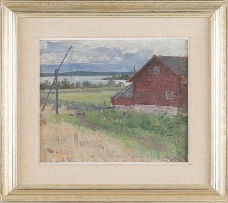 Elin Danielson-Gambogi, A Cottage by the Shore.
