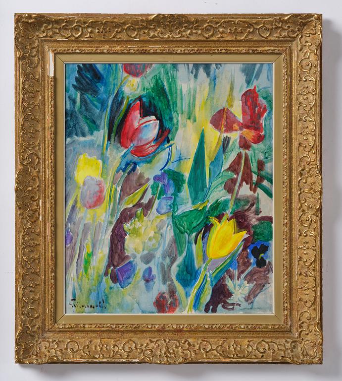 Isaac Grünewald, "Tulpaner i det fria".