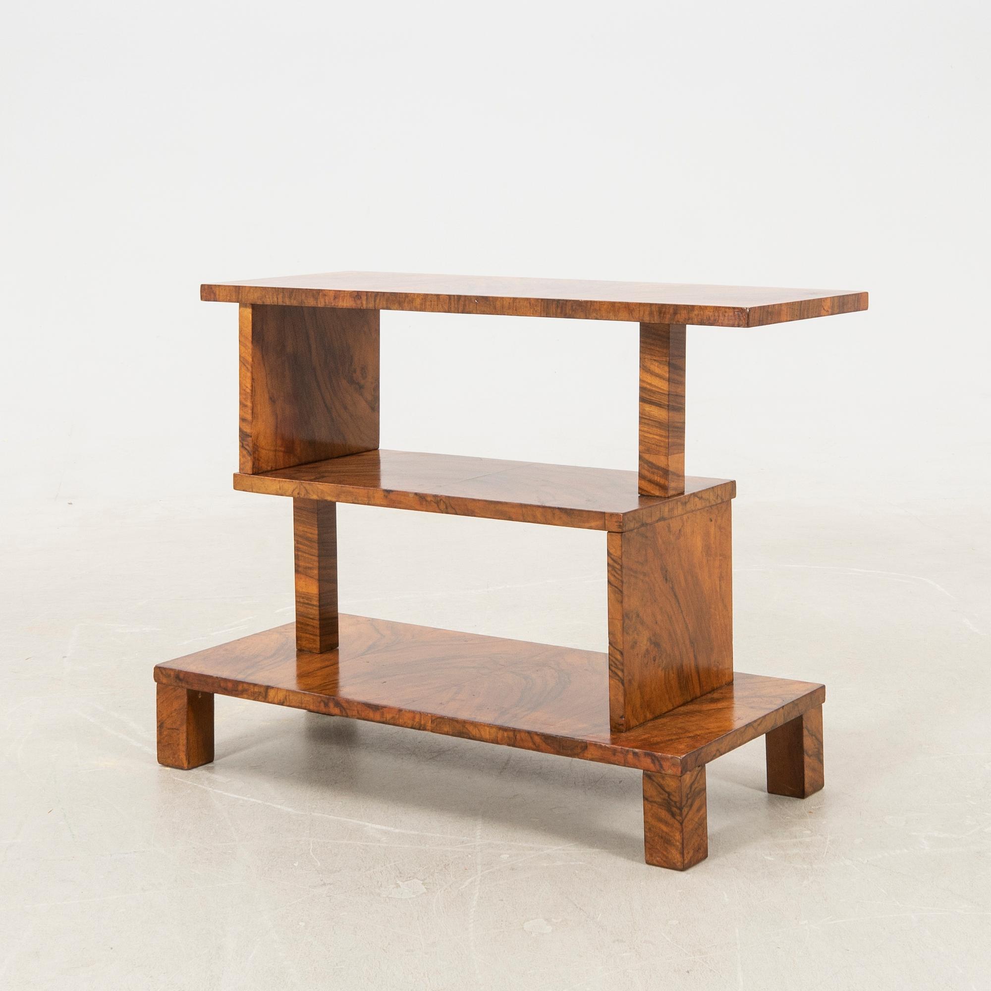 Shelf/Side table Art Deco first half of the 20th century.