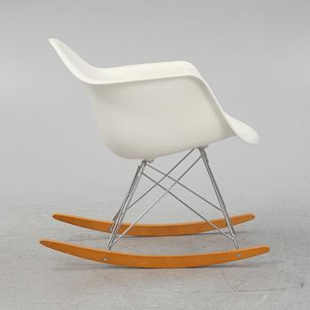 Charles and Ray Eames, rocking chair, "Eames Plastic Armchair RAR", Vitra, 21st century.