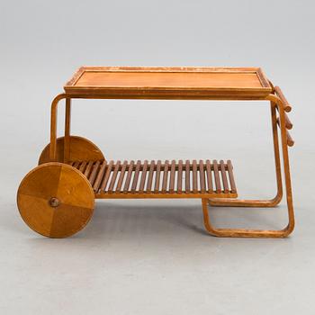 A 1940s tea trolley.