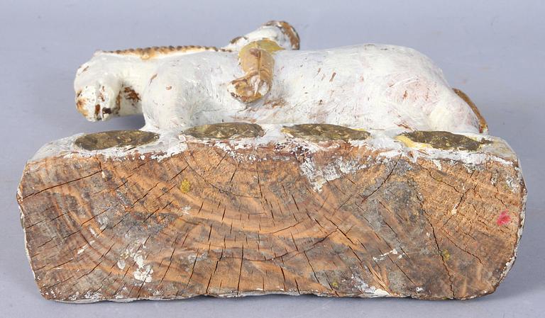 FIGURIN, trä, 1800-tal.