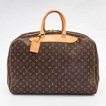 Louis Vuitton, a Monogram Canvas 'Sac Alize 3' soft suitcase.