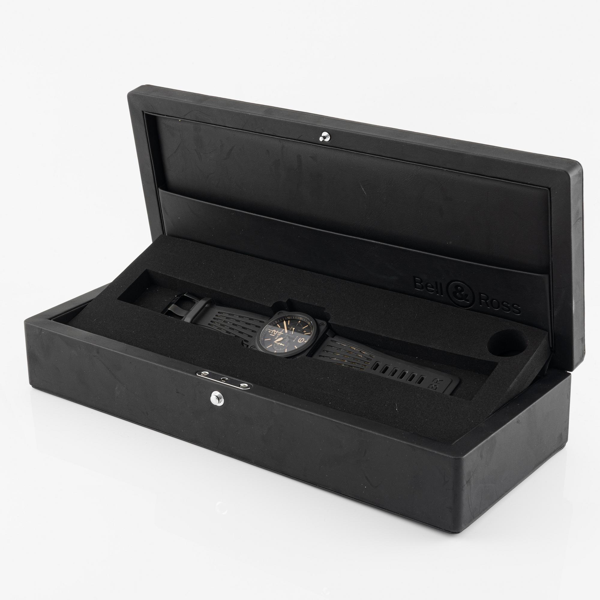 Bell & Ross, BR 03-94, Heritage Ceramic, kronograf, armbandsur, 42 mm.