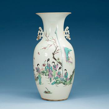 A Chinese famille rose vase, 20th Century.