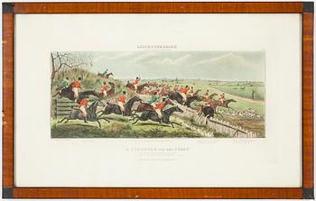 KOPPARSTICK, ett par, Sir John Dean Paul, handkolorerade, London, 1800-talets första hälft.