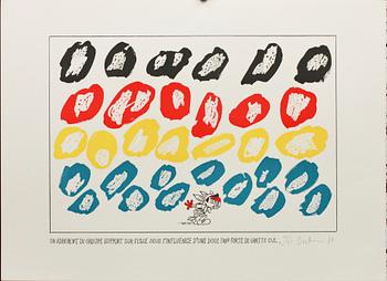 ERIK DIETMAN, mapp med 10 färglitografier, sign, dat -77 och numr 13/75.