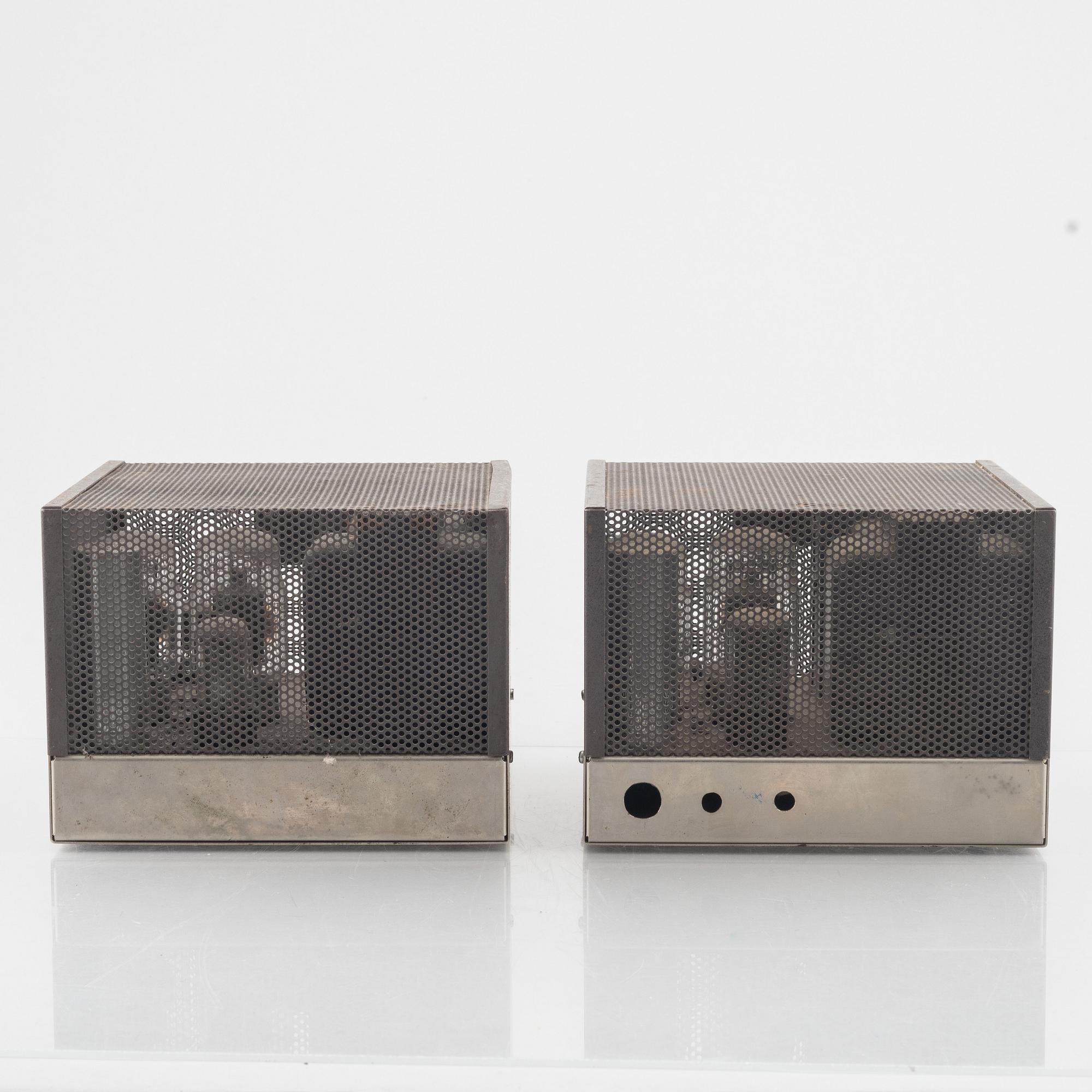 Dynaco, "Dynakit Mark 3", tube amplifier, a pair, USA, 1960s/70s.