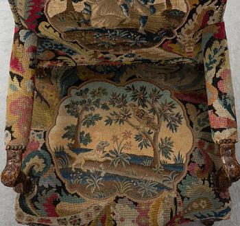 KARMSTOL, Régence, Frankrike, 1700-tal.