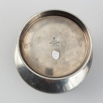 A pair of swedish pewter candlesticks, GAB 1939.