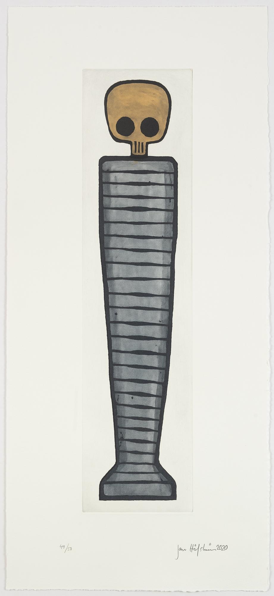 Jan Håfström, "The Mummy" (purple).