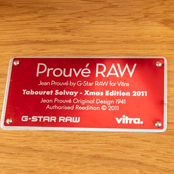 Jean Prouvé, pall, "Tabouret Solvay", G-Star Raw, Christmas edition, för Vitra 2011.