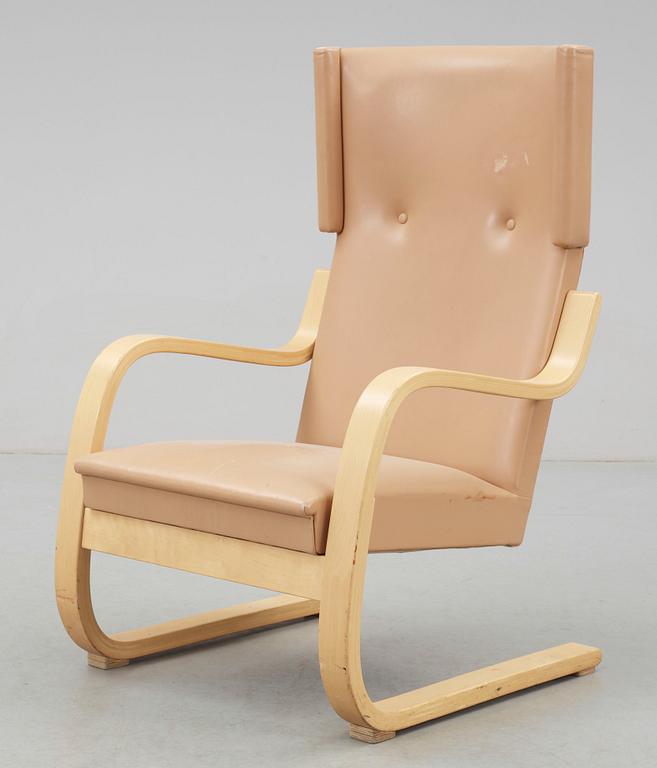 FÅTÖLJ, "Modell 401". Alvar Aalto, Artek, Finland.