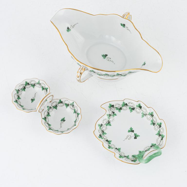 A 59-piece porcelain dinner service, Herend, Hungary, 1976.
