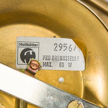 A pair of late 20th century ceiling lamps.