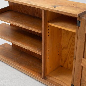 A pine 'Lovö' bookcase with cabinet, Nordiska Kompaniet, Sweden 1930's/40's.