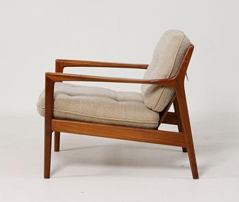 SOFFA samt FÅTÖLJ, 1960/1970-tal, Dux.