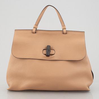 Gucci, "Bamboo Daily Top Handle" bag.