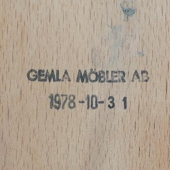 Stolar 7 st "Wien" Gemla 1970-tal.