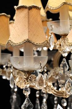 LJUSKRONA, venetiansk stil, 1900-tal.