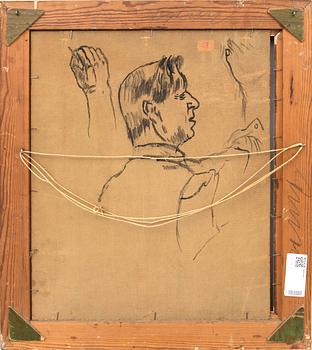 Birger Ljungquist, Kvinna i ateljén.