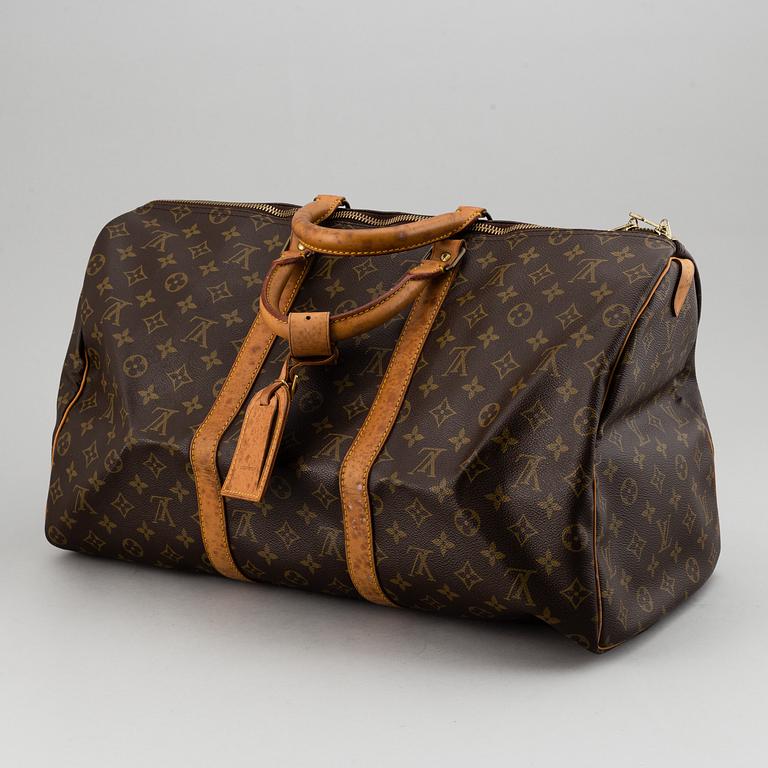 LOUIS VUITTON, A monogram canvas 'Keepall 50'.