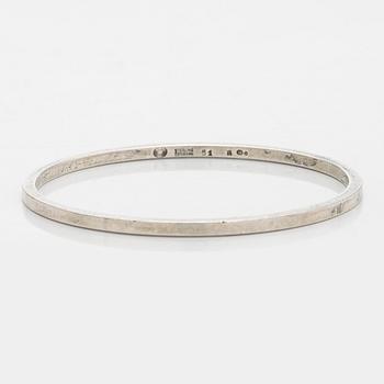 Armring, sterlingsilver, Danmark, firma Georg Jensen.