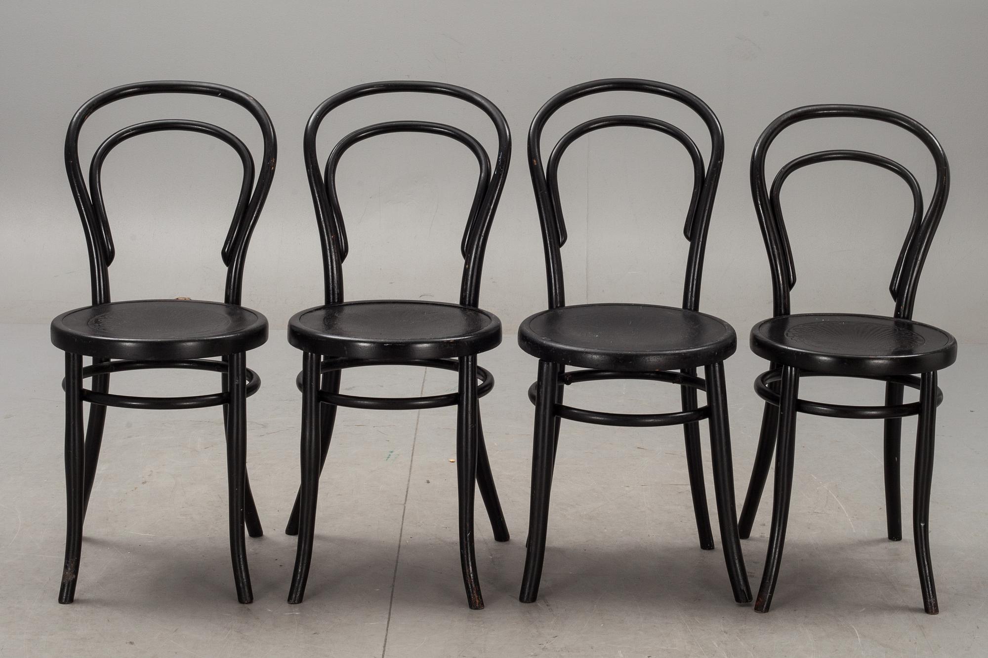 STOLAR, 4 st, Thonettyp, 1900-talets första hälft.