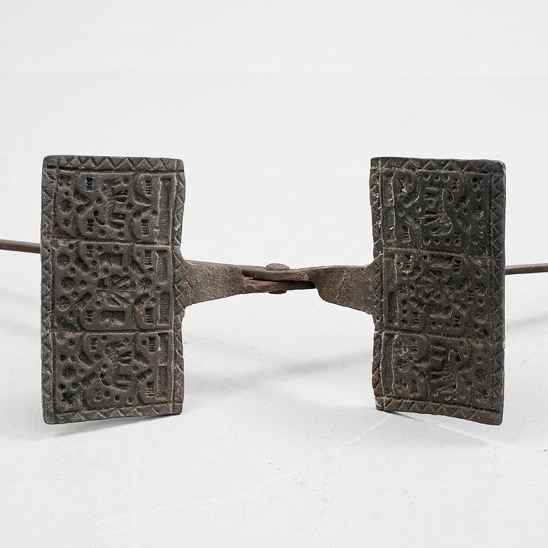 RÅNJÄRN, gjutjärn och smidesjärn. 1700-tal.