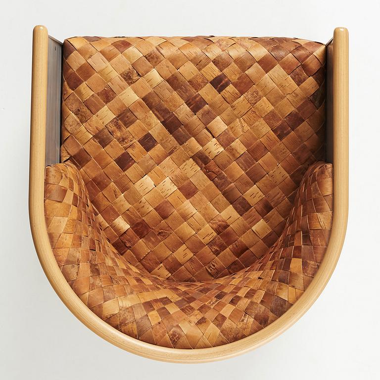 Mats Theselius, an "Aluminium" easy chair, Källemo, Sweden post 1990.