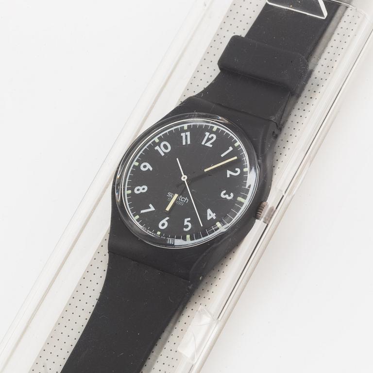 Swatch, Knight of the Night, wristwatch, 34 mm.