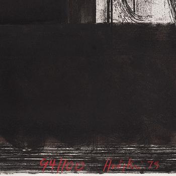 Howard Hodgkin, etsning. Signerad och numrad 94/100. Daterad -79.