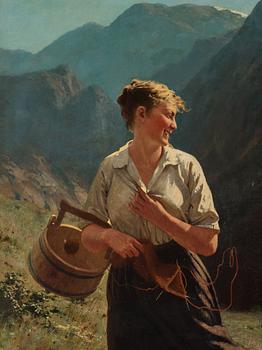 Hans Dahl, Modellen och konstnären.