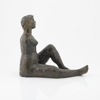 Honorio García Condoy, "torso Sentado", 1948, bronze, signered. Height 41 cm. Length 47 cm.