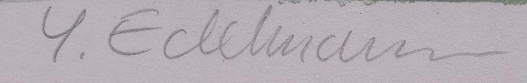 YRJÖ EDELMAN, litografi, sign 49/250.