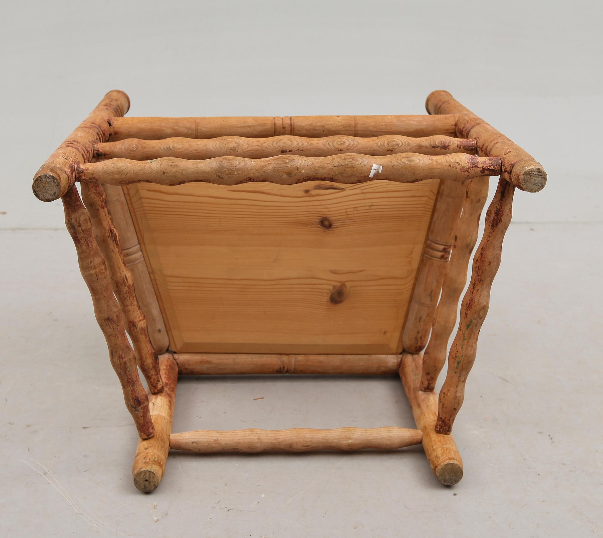 KARMSTOL, renässansstil, 1800-talets mitt.