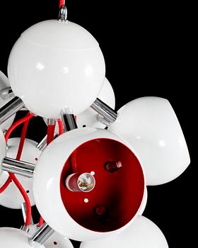 TAKLAMPA, "Spazio", Rydéns, 2000-tal. Höjd 52 cm.