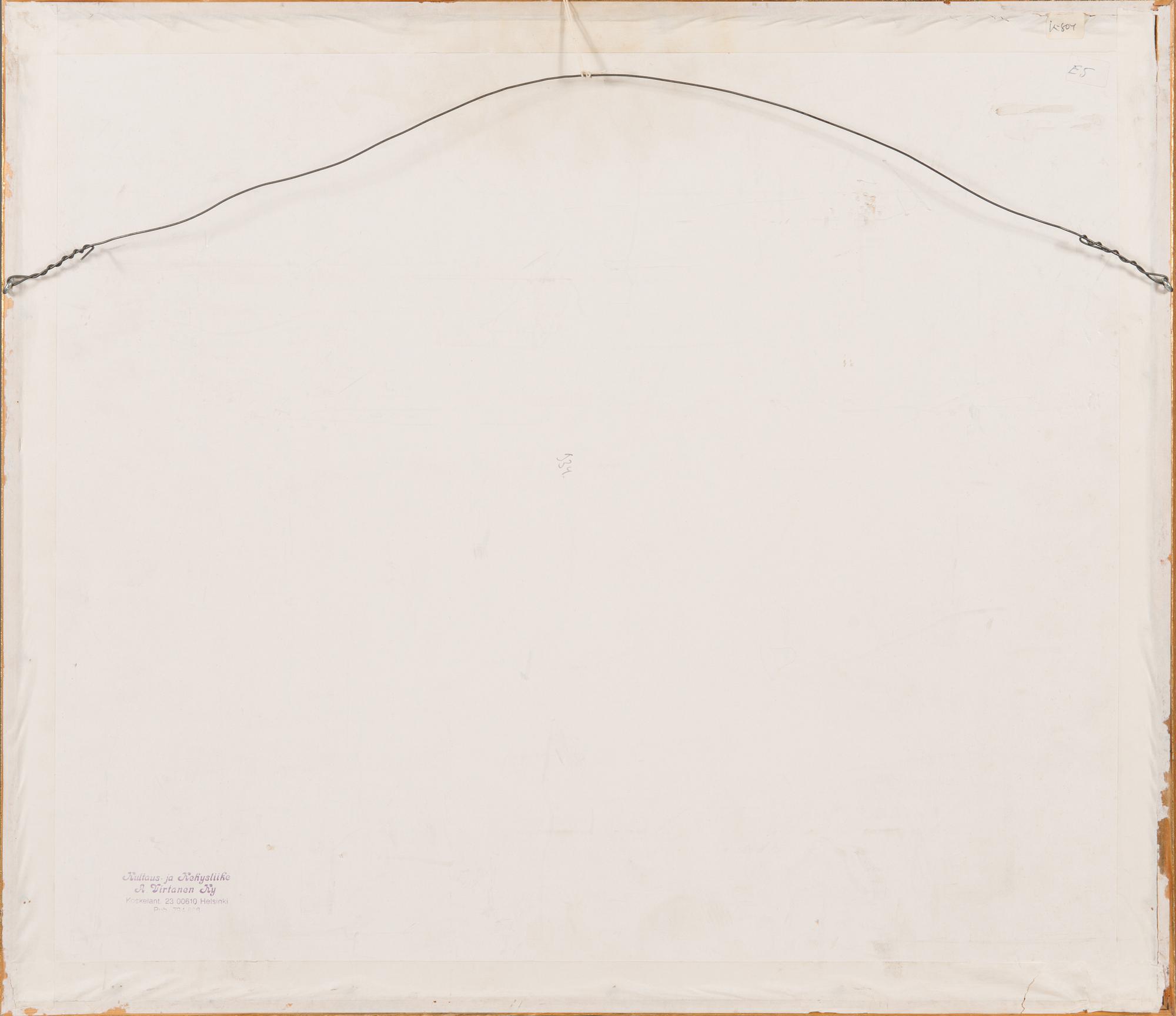 Magnus Enckell, litografi, signerad och daterad 1908.