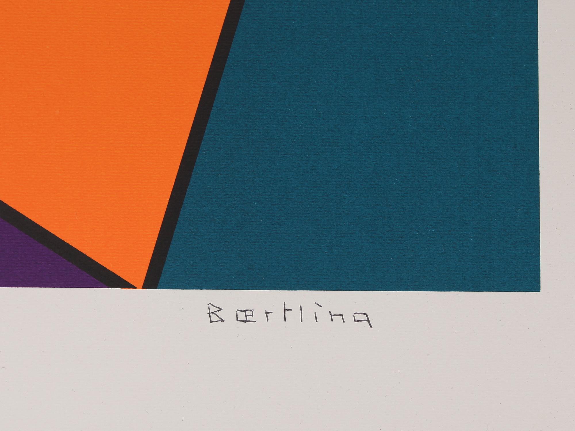 OLLE BAERTLING, färglitografi, signerad, daterad 1959-73 och numrerad 116/120.