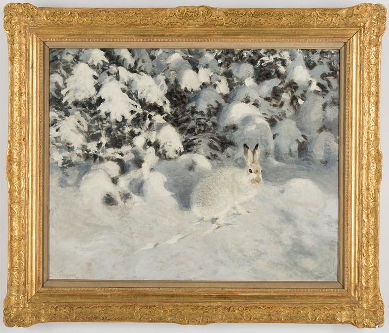 THURE WALLNER, oil on canvas, signed.