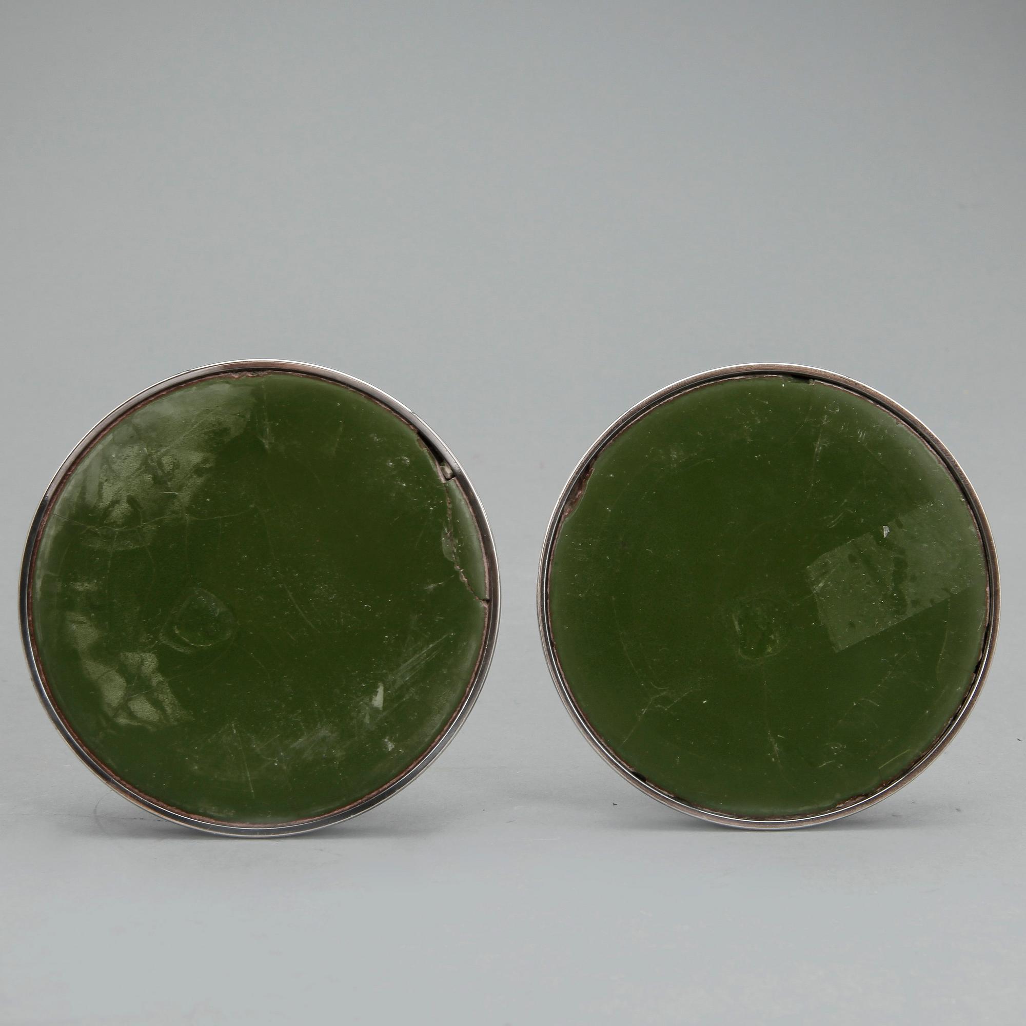 LJUSSTAKAR, ett par, silver, Eric Löfman, MGAB, Uppsala, 1956. Total vikt ca 469 g.