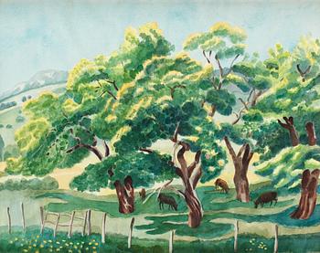 457. A Josef Frank watercolour.