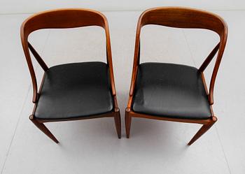 STOLAR, 1 par, design Johannes Andersen, Uldum Möbelfabrik, Danmark 1960-tal.