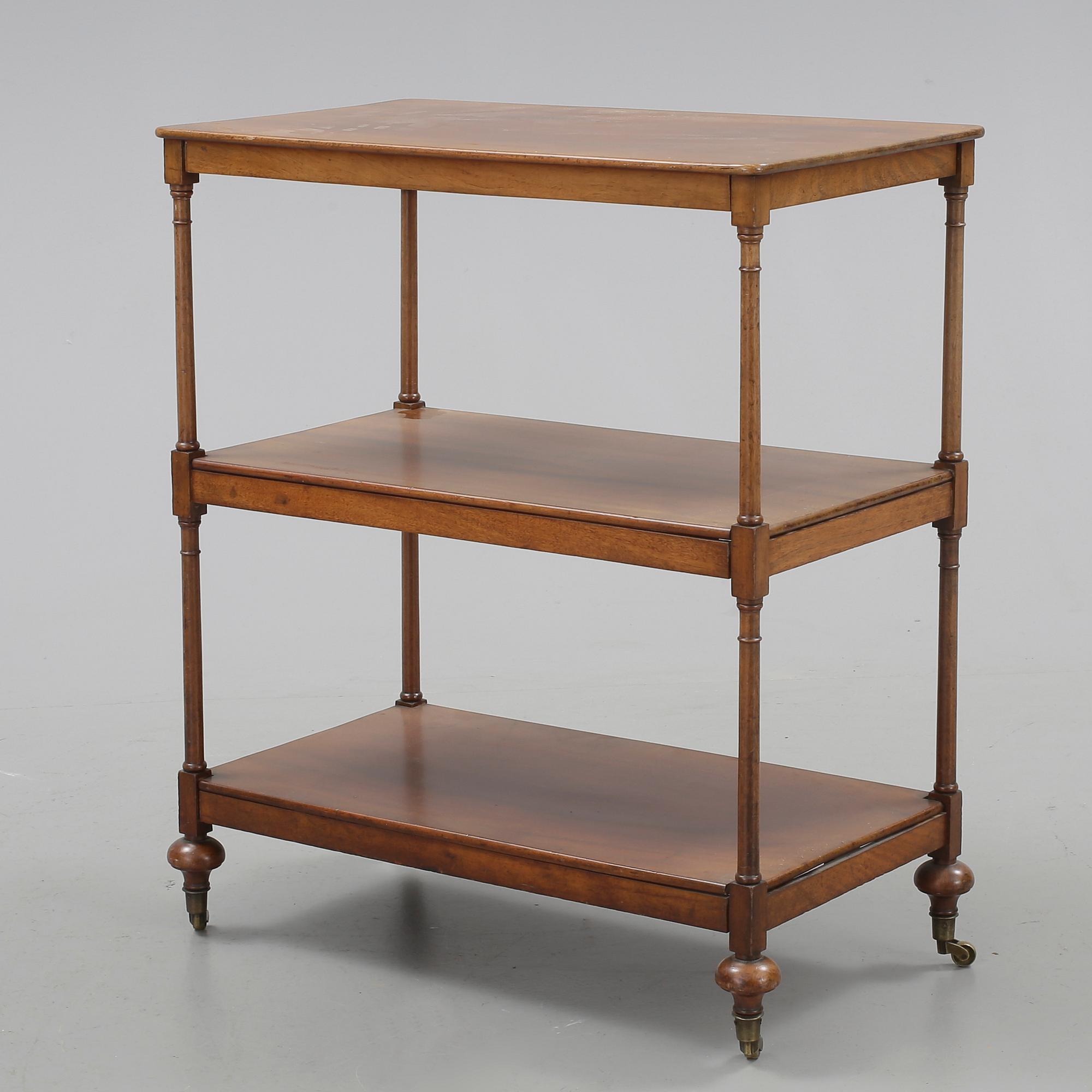 ETAGERE, 1800-talets slut.