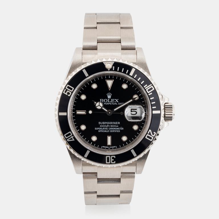 Rolex, Submariner, "Engraved Rehaut".